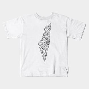 Israel Mandala Kids T-Shirt